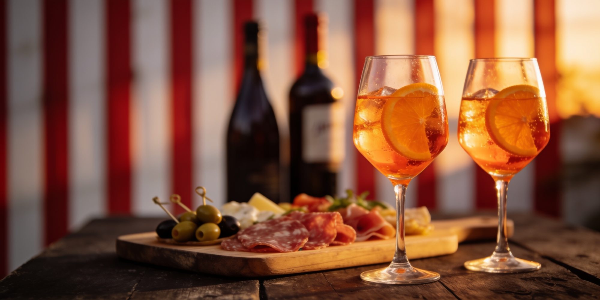 Aperitivo beim Casa Sunset Club – Aperol Spritz und Antipasti