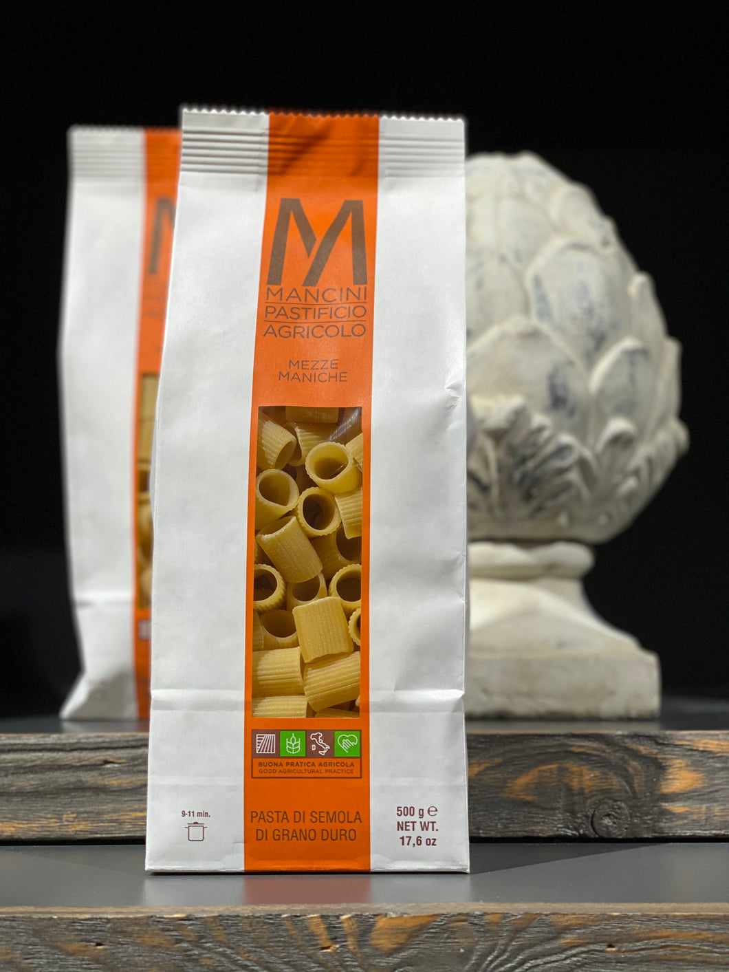 Mezze Maniche Mancini Pasta di Semola 500g